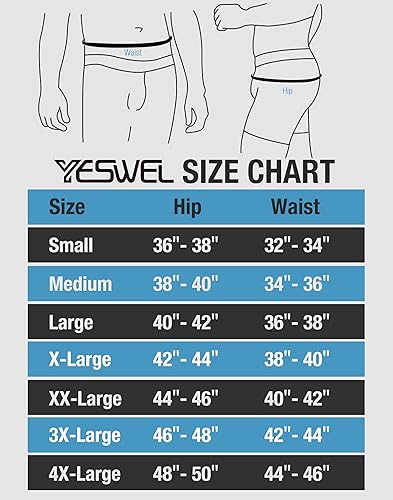 Miniatura 6 de Calzoncillos tipo bóxer de algodón reutilizables para hombre, a prueba de fugas, lavables y reutilizables, paquete de 3 unidades, Negro -