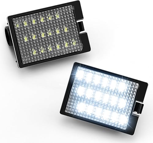 Miniatura 9 de Luces LED para matrícula, compatible con Dodge Durango 2014-2020, repuesto de montaje de luz de matrícula