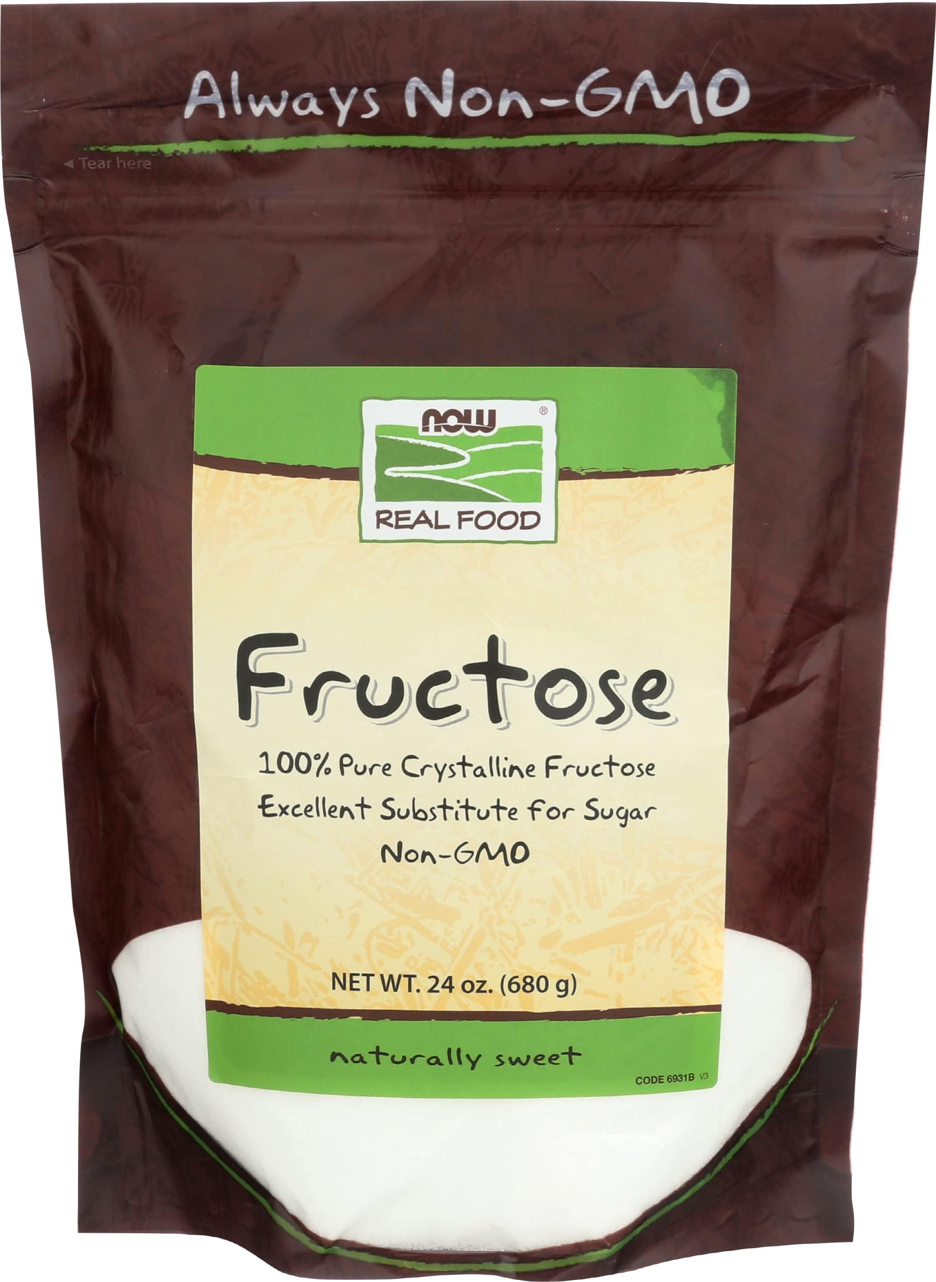 NOW FOODS Fructose, 24 OZ
