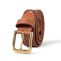 Amazon Essentials Cintura Tubolare Elasticizzata Uomo, Tan