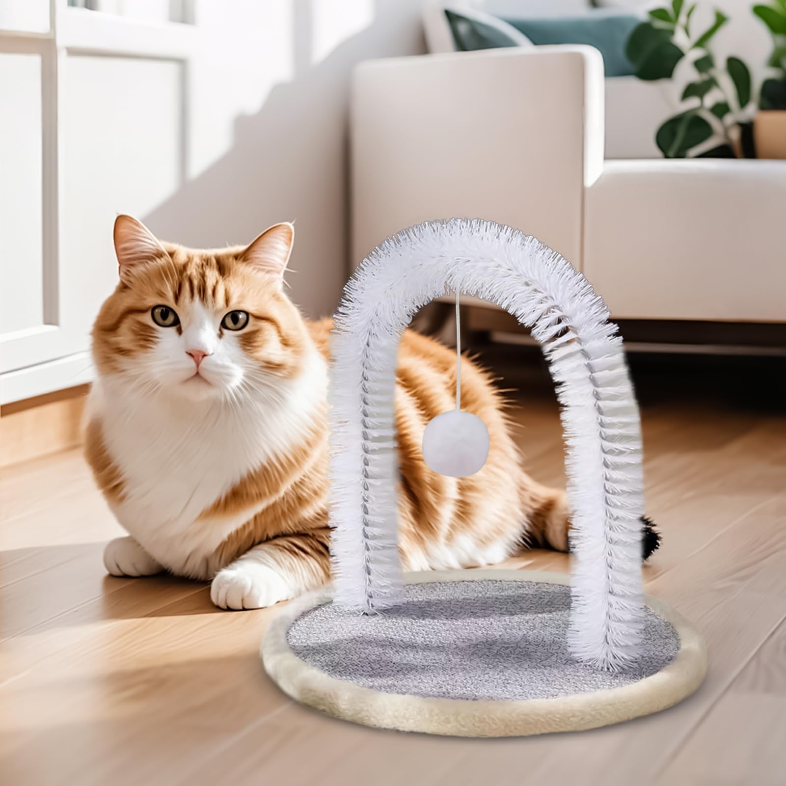 Cepillo De Autoacicalado Para Gatos Tamaños Pequeño Mediano Grande