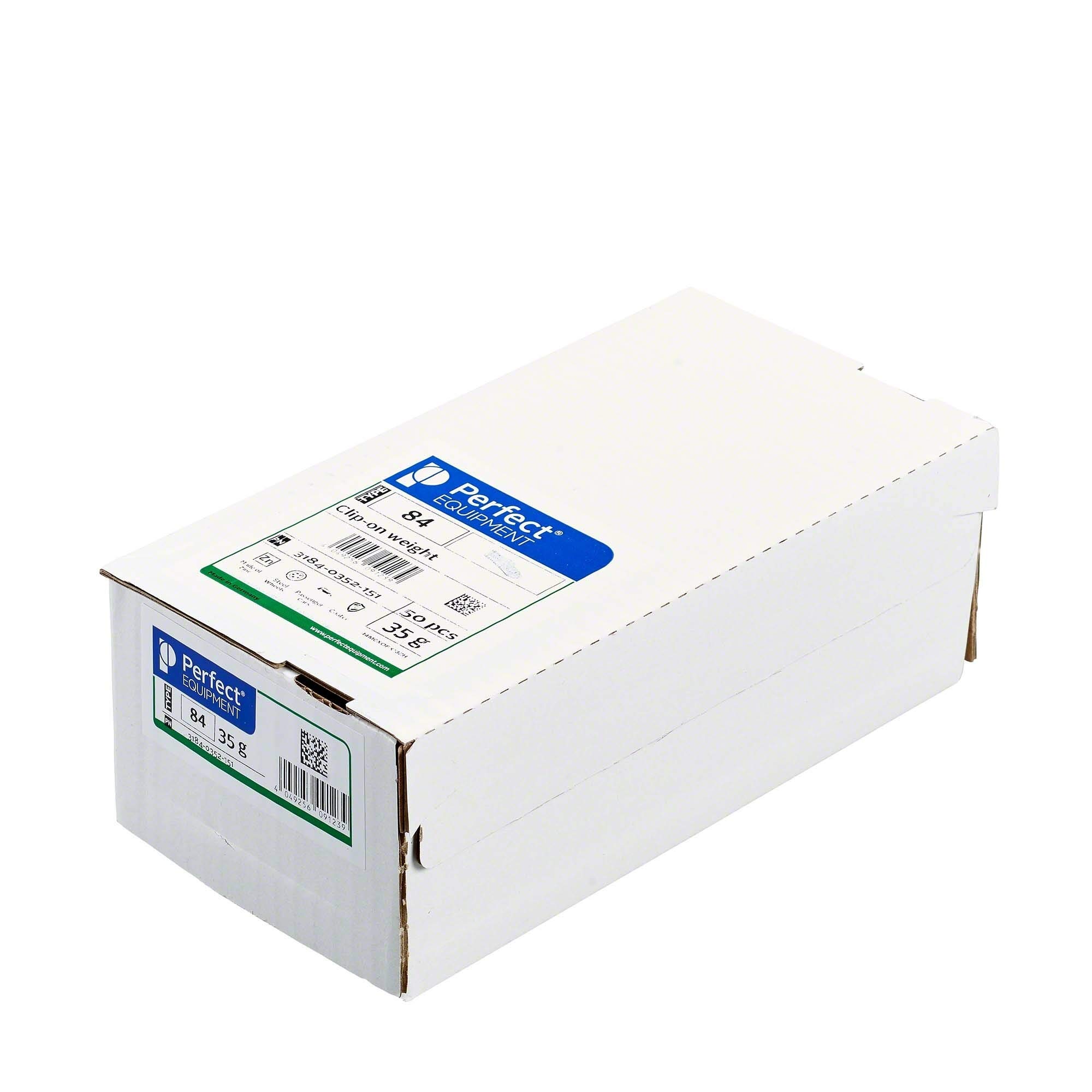 50× masse à frapper Perfect Equipment -Typ 84- 35 g, zinc, argent