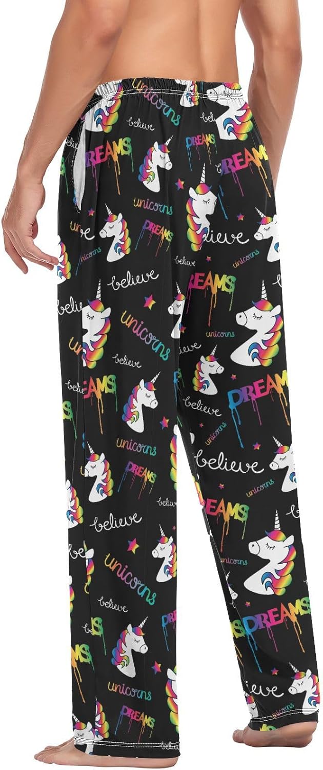 Ollabaky Pajama Pants for Men PJs Bottoms Sleep Lounge Pants with Pockets - Image 5