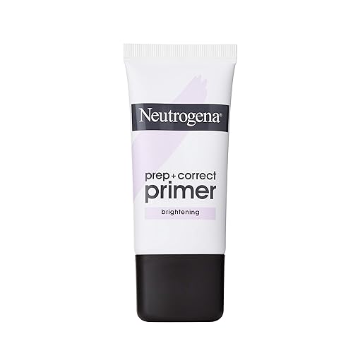 Neutrogena Preparación imprimación correcta para iluminar la piel base de maquillaje iluminadora con extracto de algas marinas para ayudar a
