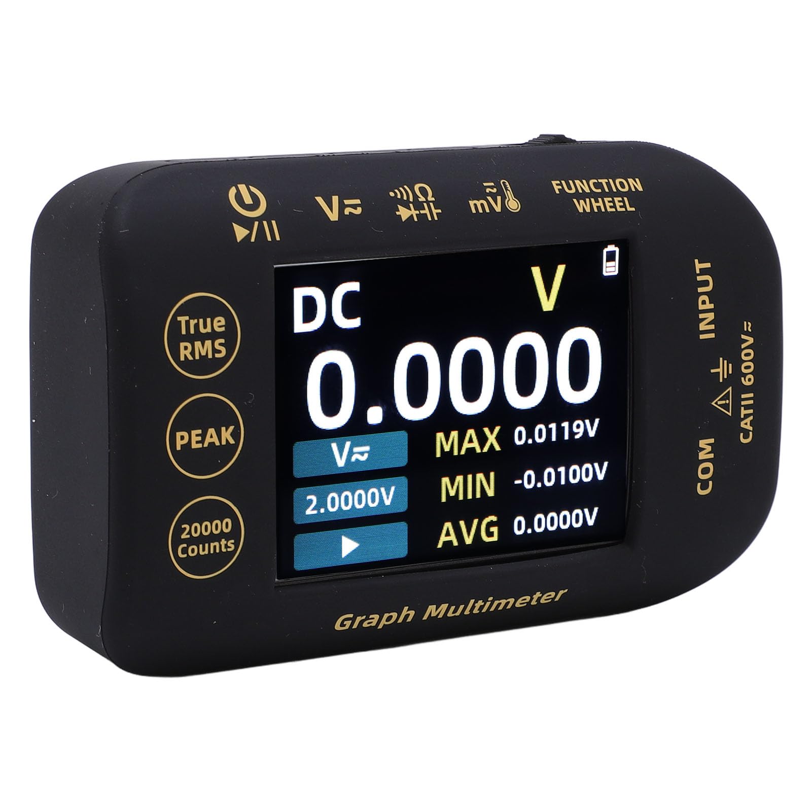 Aramox Multimetro Digitale Fotovoltaico, S450, Tester Grafico con Schermo TFT, Misurazioni Versatili per Elettricisti e Uso Automobilistico