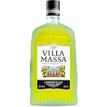 VILLA MASSA Limoncello 1 x 0.7 L - 30% - Made from original Sorrento lemons from the Amalfi Coast no artificial additives traditionally made pure or cocktails
