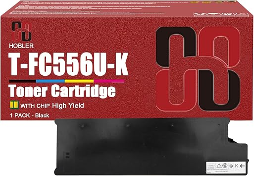 T-FC556U Toner Cartridges Compatible for Toshiba T-FC556U-K T-FC556U-C T-FC556U-M T-FC556U-Y Toner Cartridge Work for Toshiba E-Studio 5506AC 6506AC 7506AC Copiers 1 Black Pack