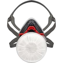 Parcil Distribution T-90 Half Face, Adjustable, Lightweight, Comfortable Respirator Mask with Multi Purpose Protection with Quick Release Filter for All Day Wear