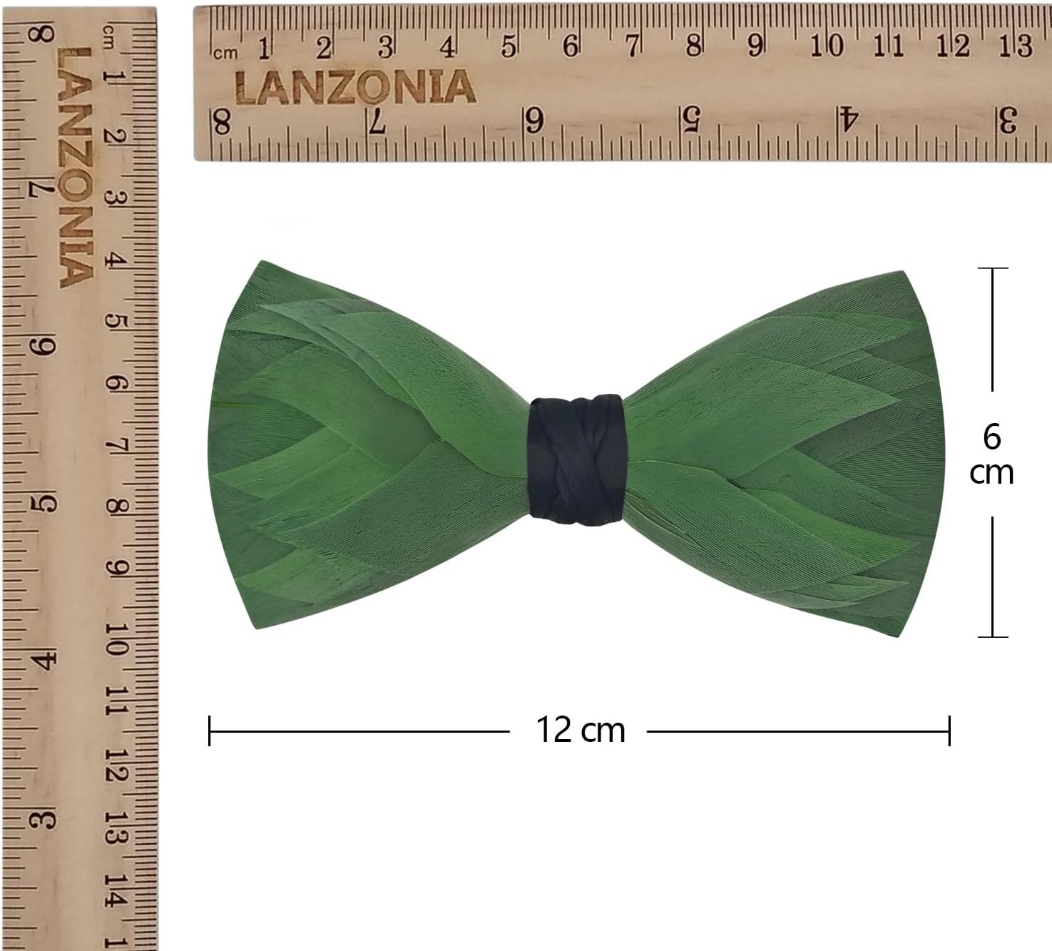 Feather Bow Ties for Men Original Luxury Elegant Wedding Bow Tie Pre-Tied Handmade Mens Bowties for Tuxedo