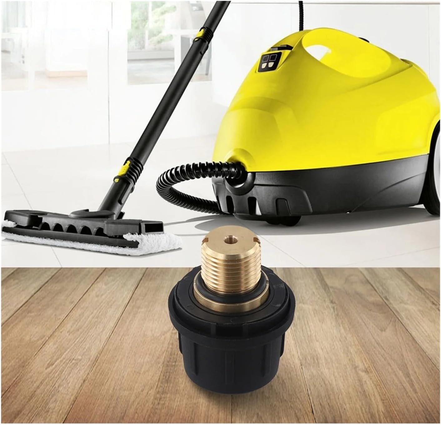 1 Pcs Brass Safety Valve,Compatible For Karcher, SC1 SC2 CTK10 SC2D Vacuum Cleaner Safety Valve Vacuum Cleaner Parts Home Appliances