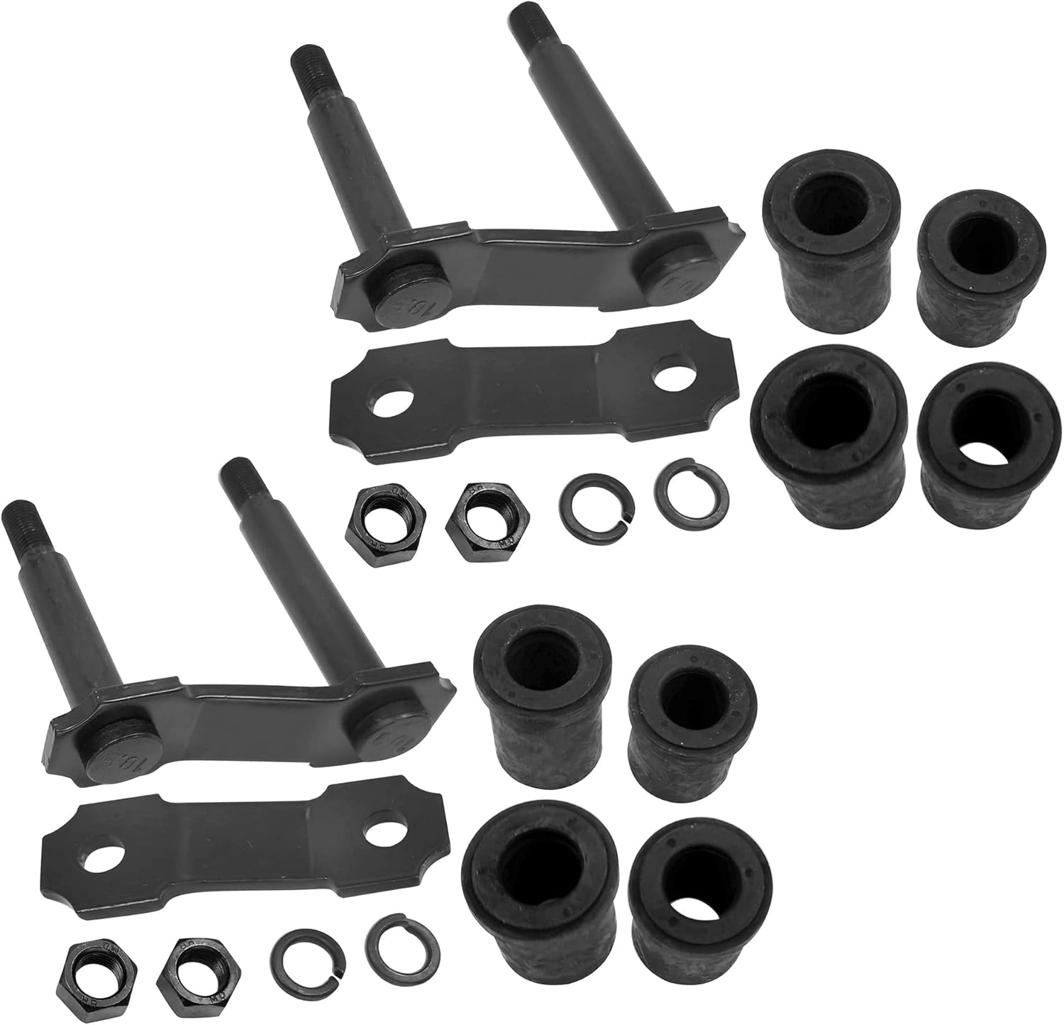 2Pcs Rear Leaf Shackle Kit For 1989-1995 Toyota 4Runner Pickup RWD 722-043