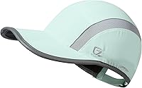 Vista 27 de GADIEMKENSD Sombrero reflectante plegable para exteriores, diseño sin estructura, protección solar UPF 50+, sombreros deportivos para mujeres