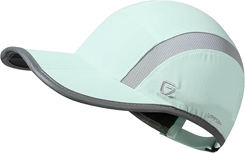 Miniatura 27 de GADIEMKENSD Sombrero reflectante plegable para exteriores, diseño sin estructura, protección solar UPF 50+, sombreros deportivos para mujeres