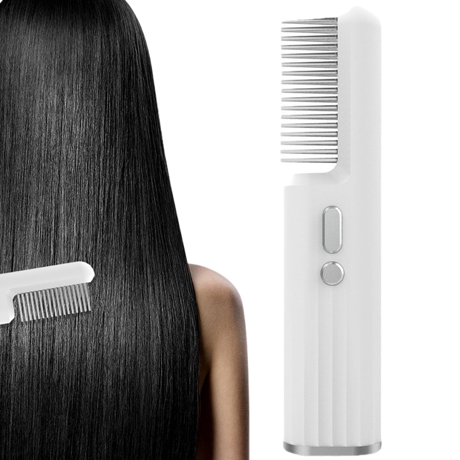 Applicatore per capelli senza fili anti-scottatura portatile