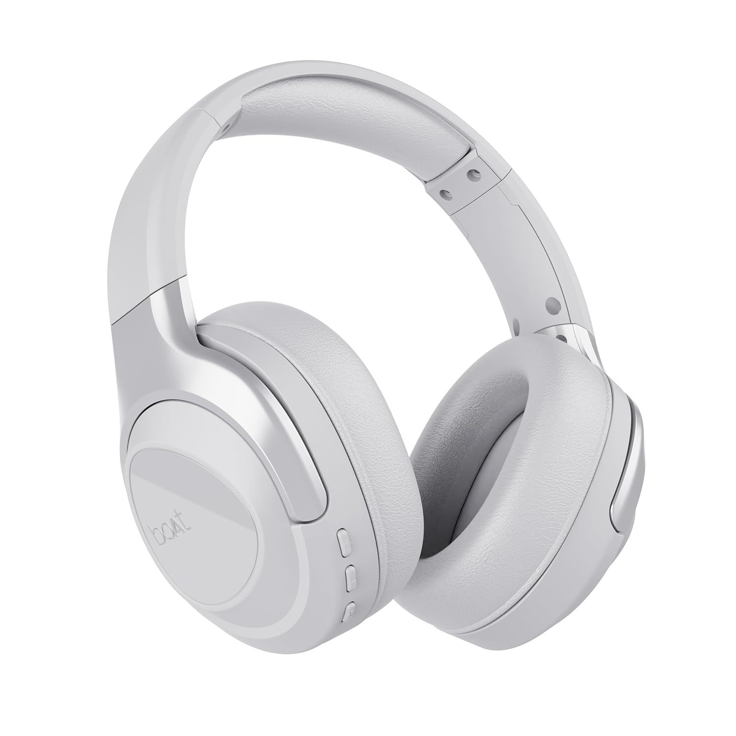 Boat Nirvana Eutopia Bluetooth Headphones with Head Tracking Function, Spatial Audio,20 HRS Playtime, ENx™ Tech, ASAP™ Charge, Hearables App(Android & iOS Compatible)(Primia White)