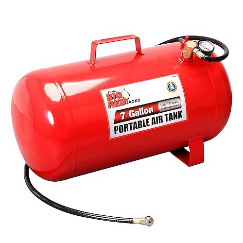 BIG RED Torin Portable Horizontal Air Tank with 36" Hose,