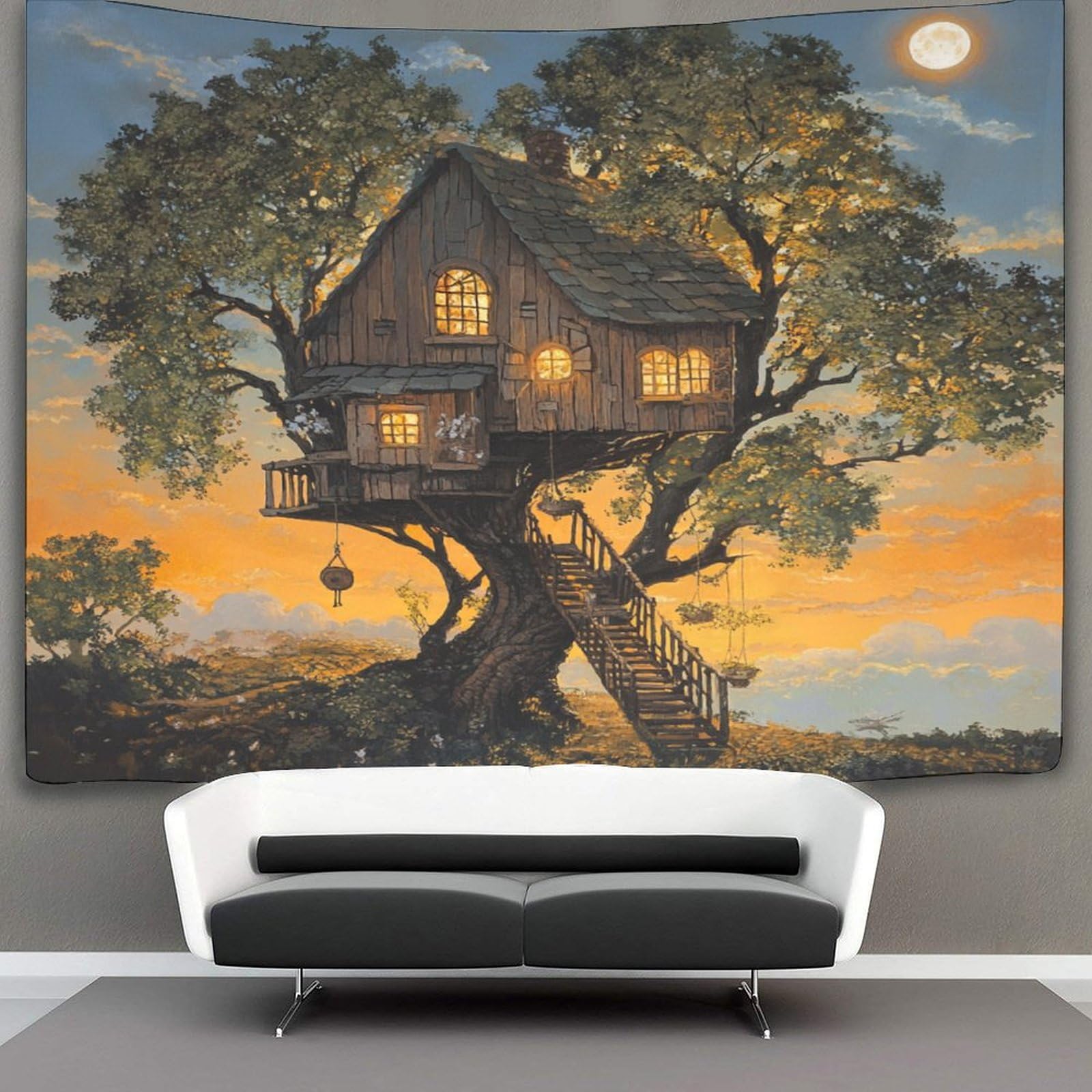 Tapisserie murale grand format pour relooker sans travaux