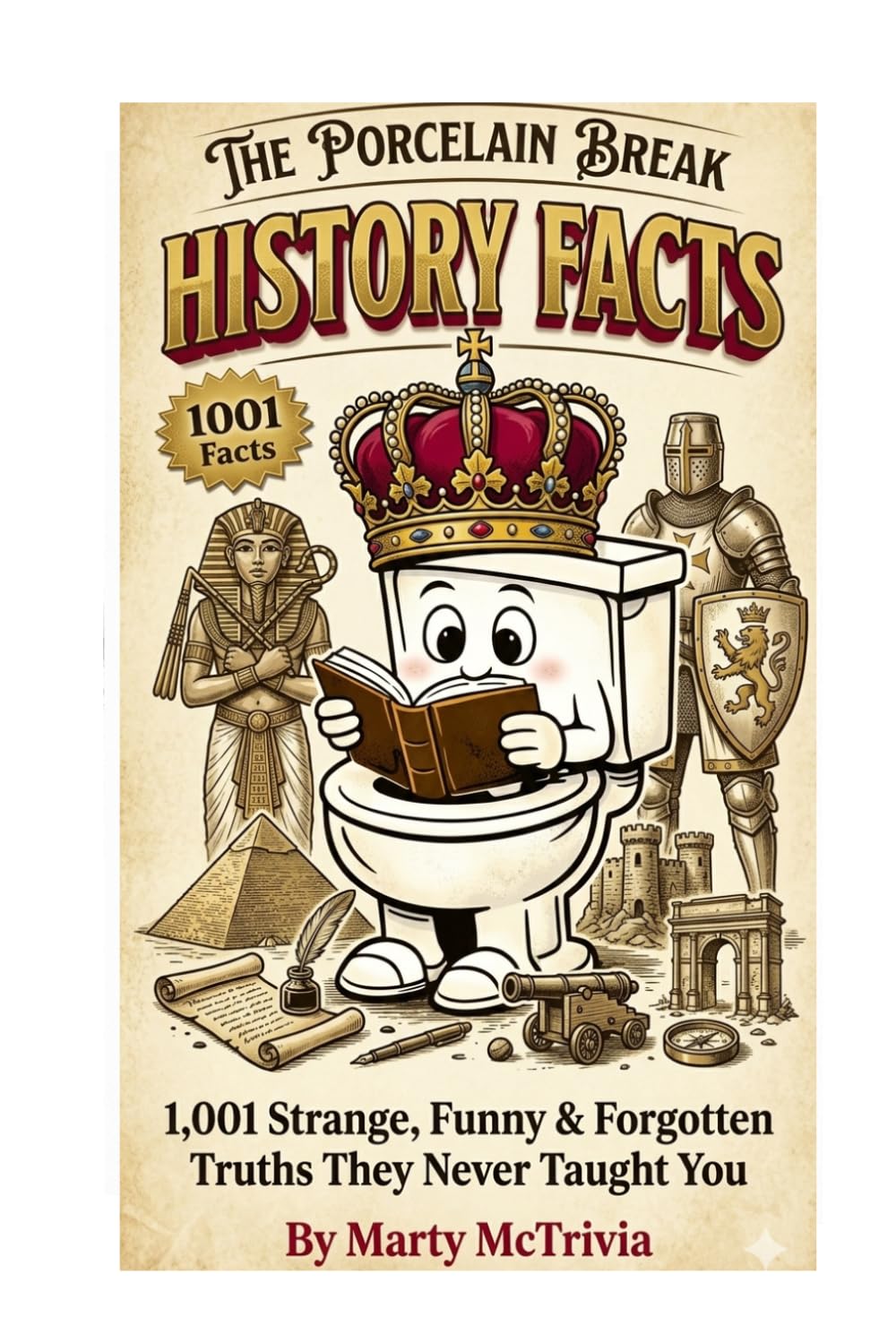 The Porcelain Break-History Facts: 1,001 Strange, Funny & Forgotten Truths They Never Taught You (The Porcelain Break Series)