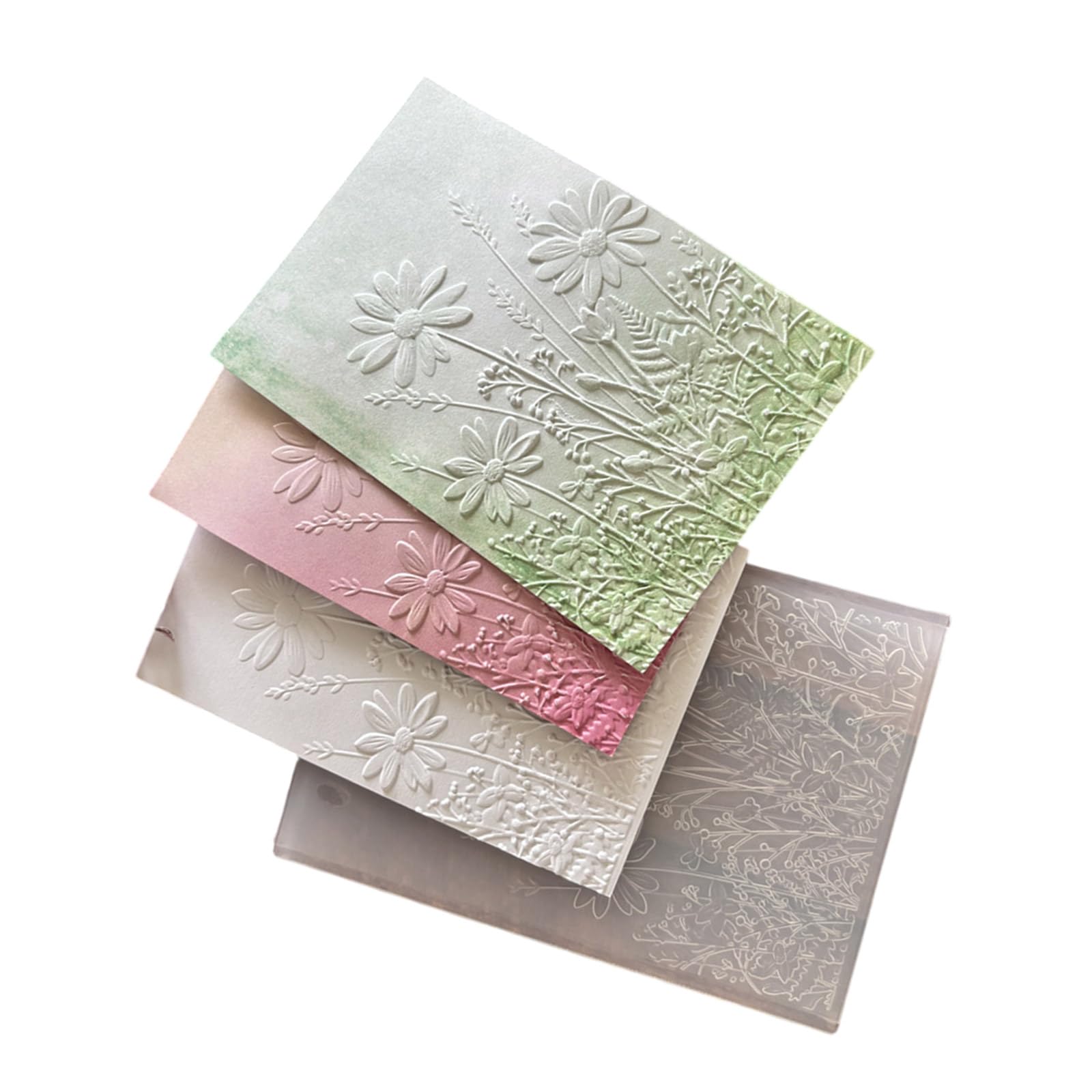 YROHGKPN Textured Embossing Folder Butterfly Flower Tree Textured Templates Embossing Stencils for Cardmaking Scrapbooking Pattern