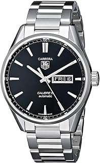 【並行輸入】[タグホイヤー] TAG HEUER 腕時計 カレラ キャリバー5 デイデイト ブラック WAR201A.BA0723 メンズ [並行輸入品]
