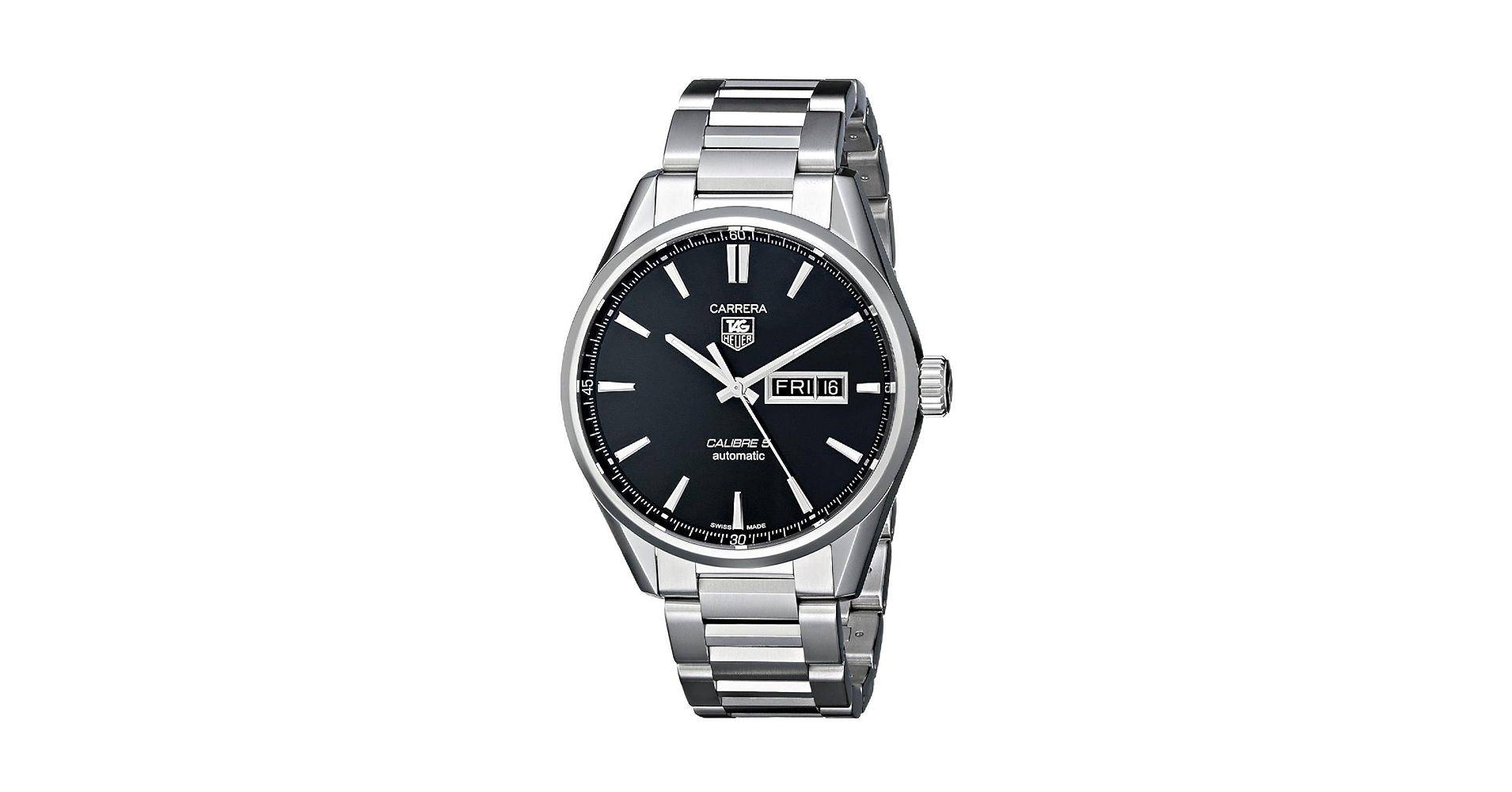 美品 タグホイヤー カレラ キャリバー5 TAG HEUER WAR201A-1 レンタル商品【WAR201A-1】TAG HEUER カレラ キャリバー5
