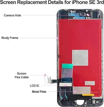 for iPhone SE 2022 3rd LCD Screen Replacement