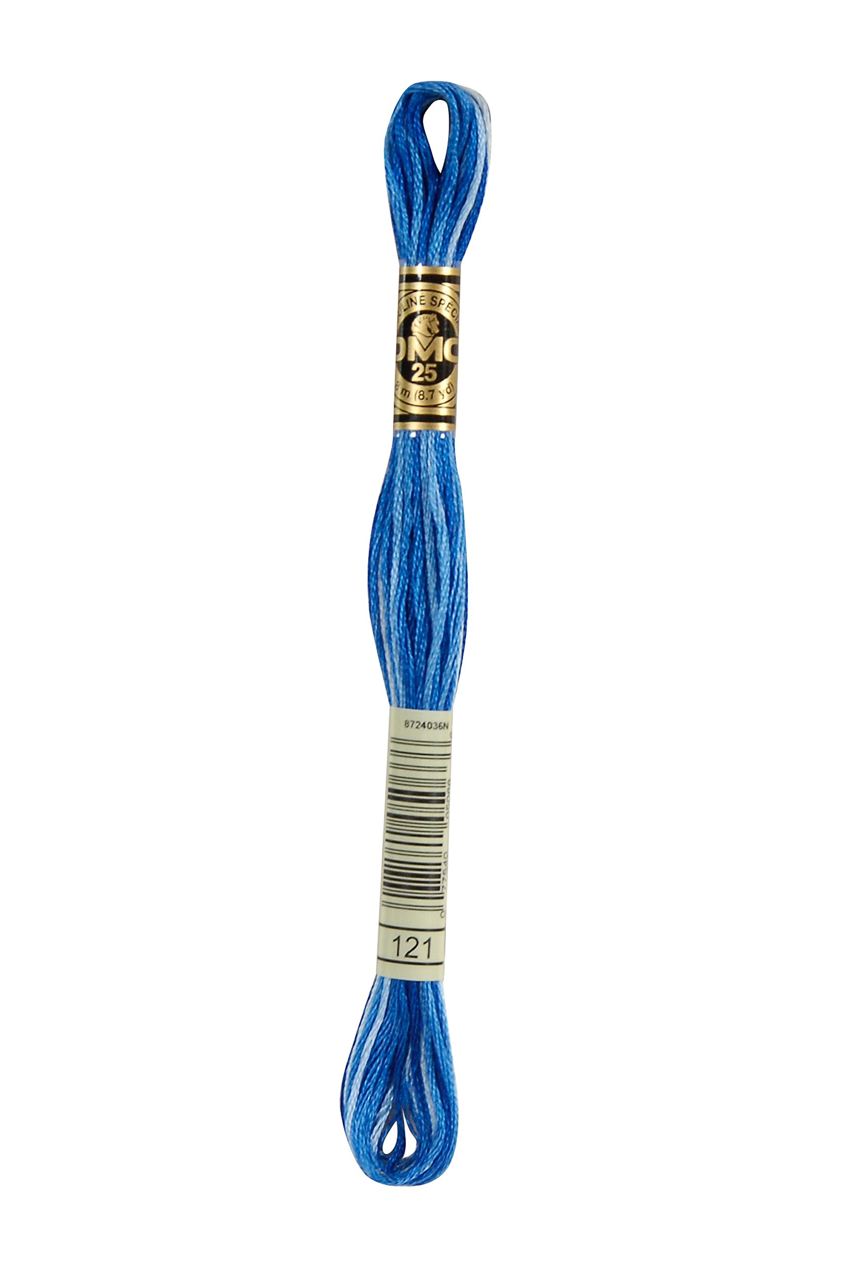 DMC 6-Strand Embroidery Cotton 8.7yd-Variegated Delft Blue