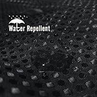 Vista 2 de BBiggood - Juego de cortinas de ducha estrechas negras degradadas, 36 x 72 pulgadas, cortina de ducha pequeña de 36 pulgadas, juego de cortinas