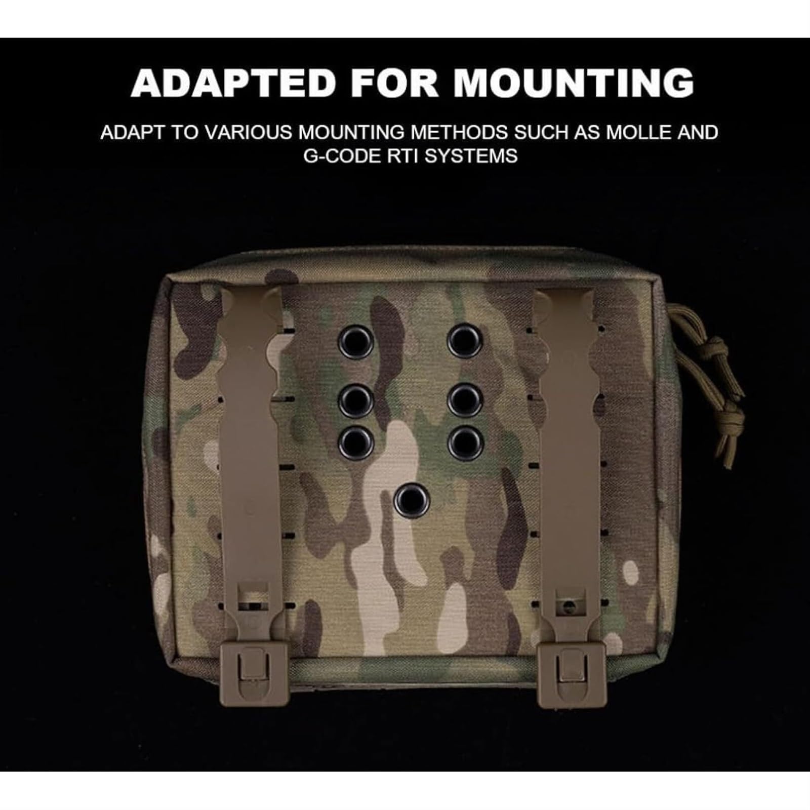 Bolsa De Emergencia EDC Táctica Molle, Bolsa Médica For Botiquín De Primeros Auxilios, Bolsa Médica For Herramientas De Supervivencia For Caza Y Acampada Al Aire Libre(Gray)