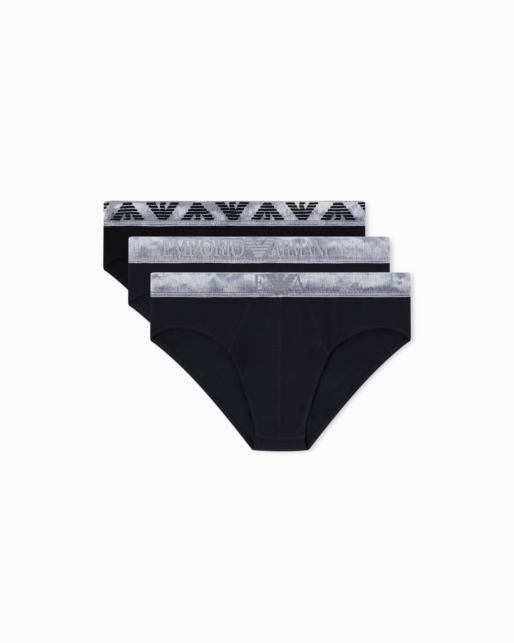 Emporio Armani Man EM000258 AF18886 Set 3 Slip Tripack Stretch Cotton