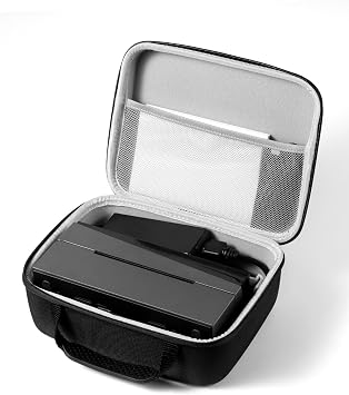 Shipping Label Printer Case, Compatible 249BT, 241BT and More, Black Hard Shell Portable Case for Most Thermal Label Printers Box Only