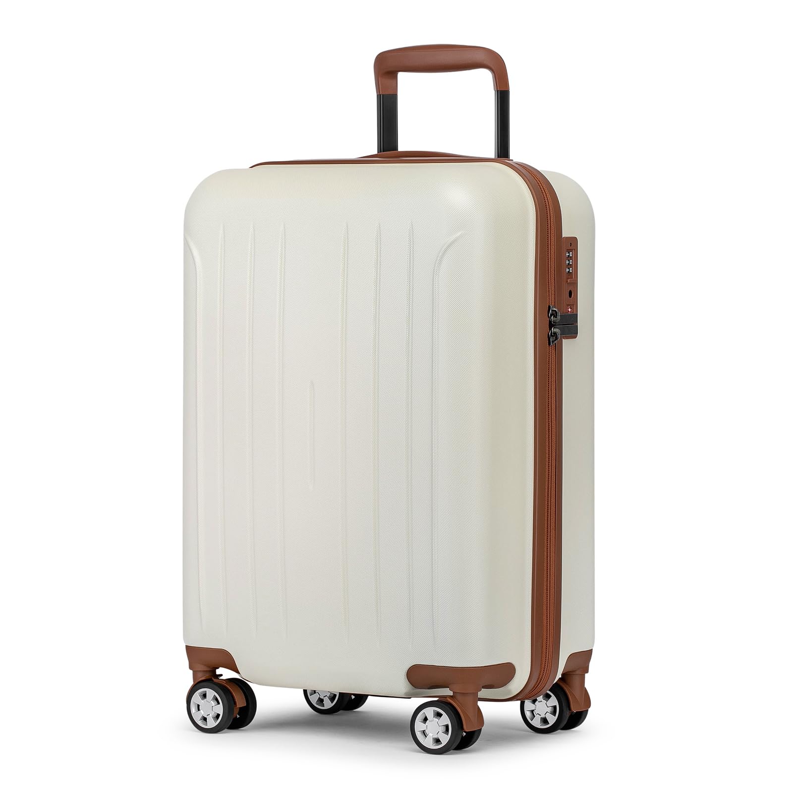 KYME Carry on Luggage (Beige)