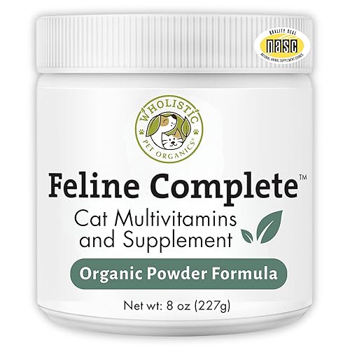 Wholistic Pet Organics Feline Complete - 8 Oz - Multivitamin