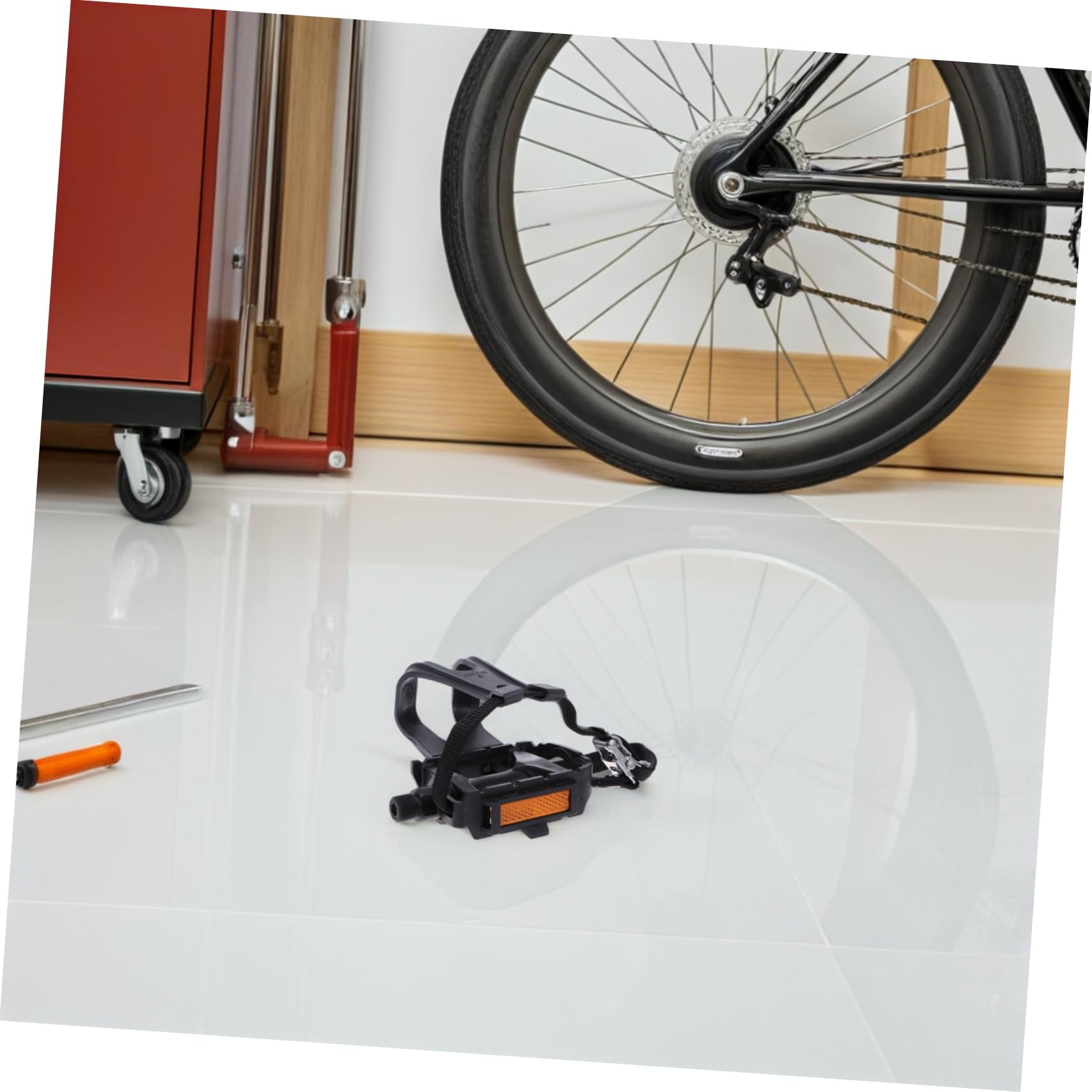 YARNOW 2pares Correas para Pedales De Bicicleta Correas Reutilizables Cierre De Gancho y Bucle para Pedales Al Aire Gimnasio