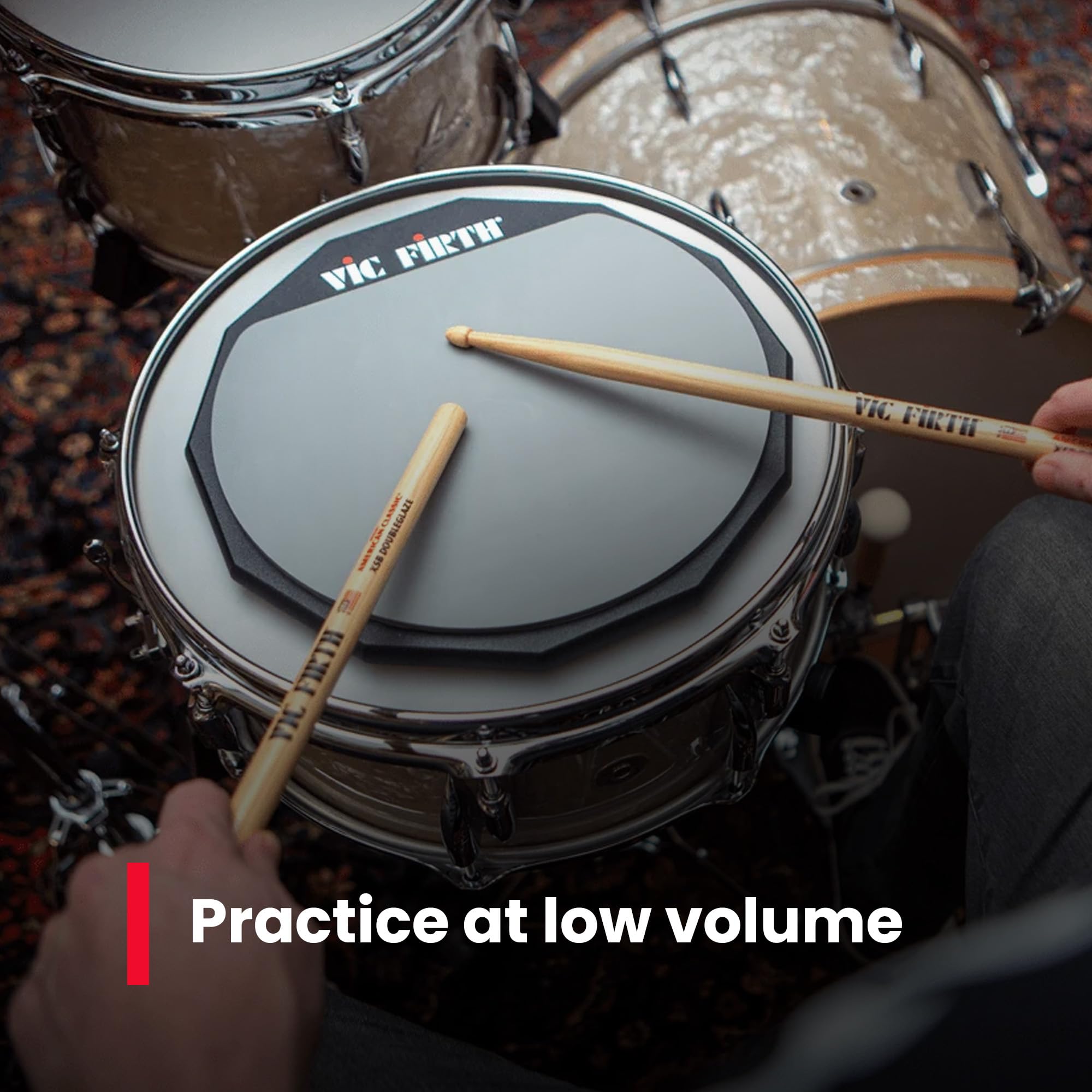 Amazon | Vic Firth ヴィクファース Single Sided Practice Pad 6