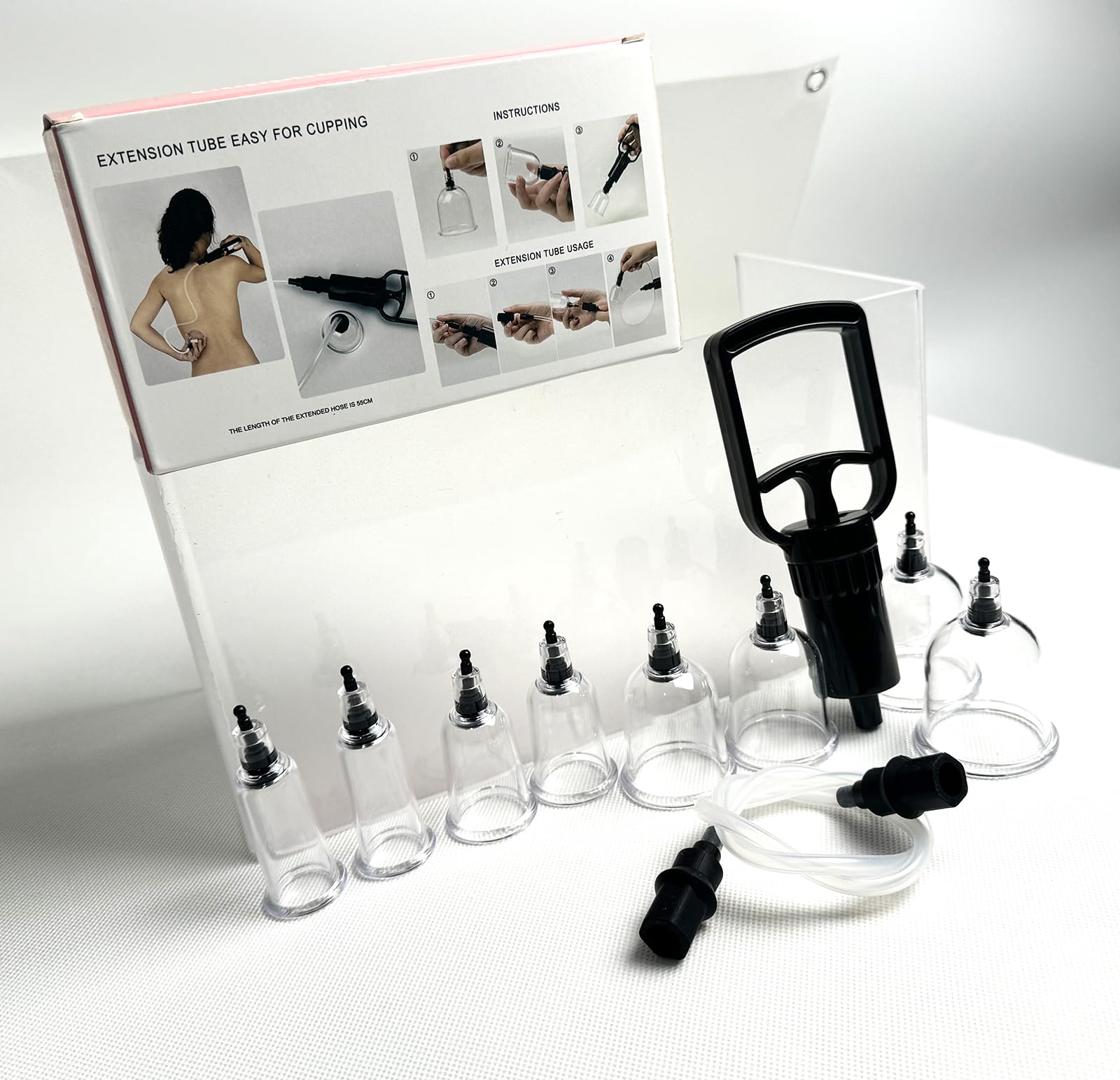 Pompe à seins Pompe à vide Agrandir 4 paires 4 tailles Aspiration mamelons Pompe à chatte Seins Aspiration clitoris vide Ventouses Jouets sexuels