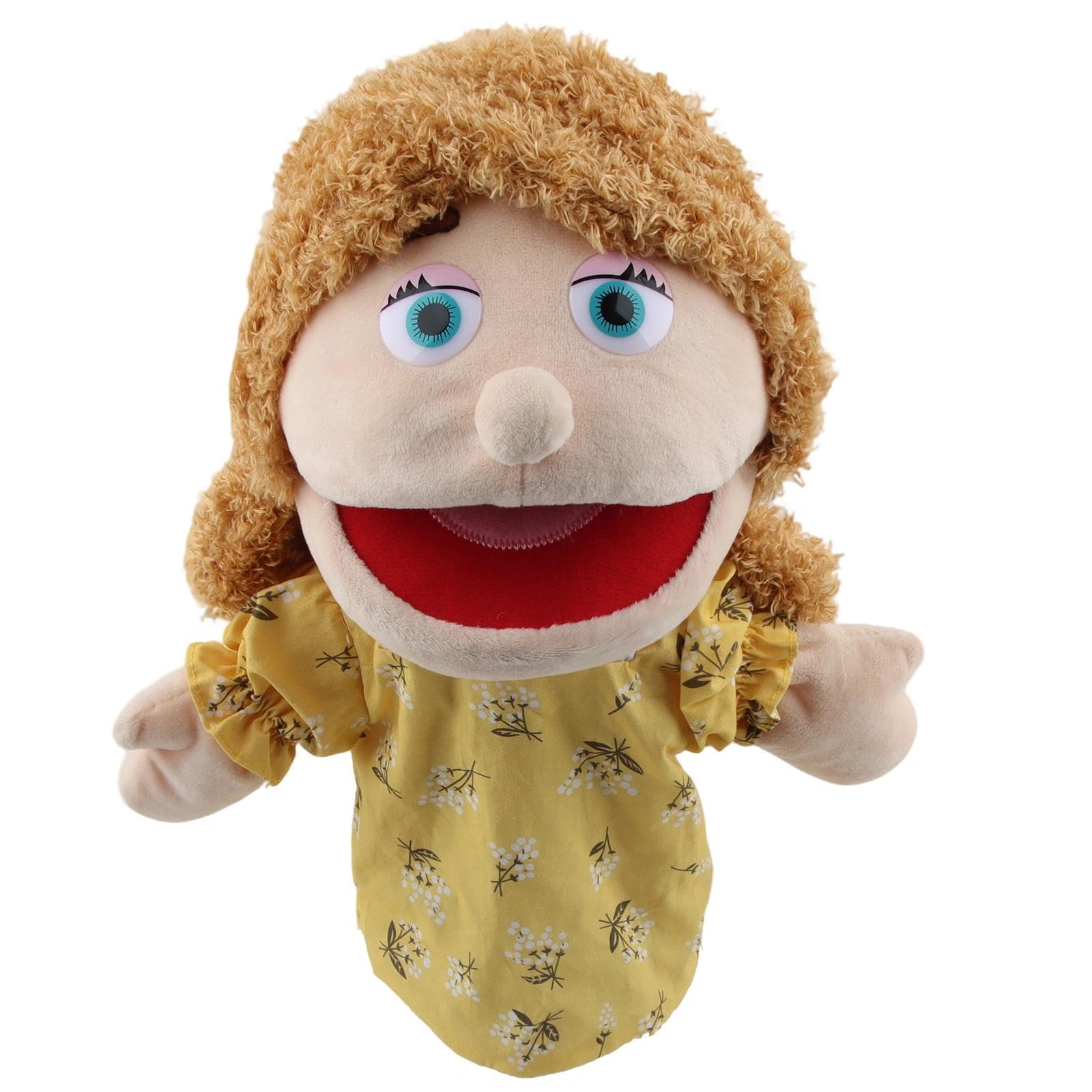 XIMEY Marionetas de Mano Niños, Marionetas de Cuerda, Marioneta Peluche Mano, Títere de Mano para Cuenta Cuentos, Enseñar y Realizar Juegos Interactivos, Regalo de Cumpleaños (Hija, 30cm) — view 9