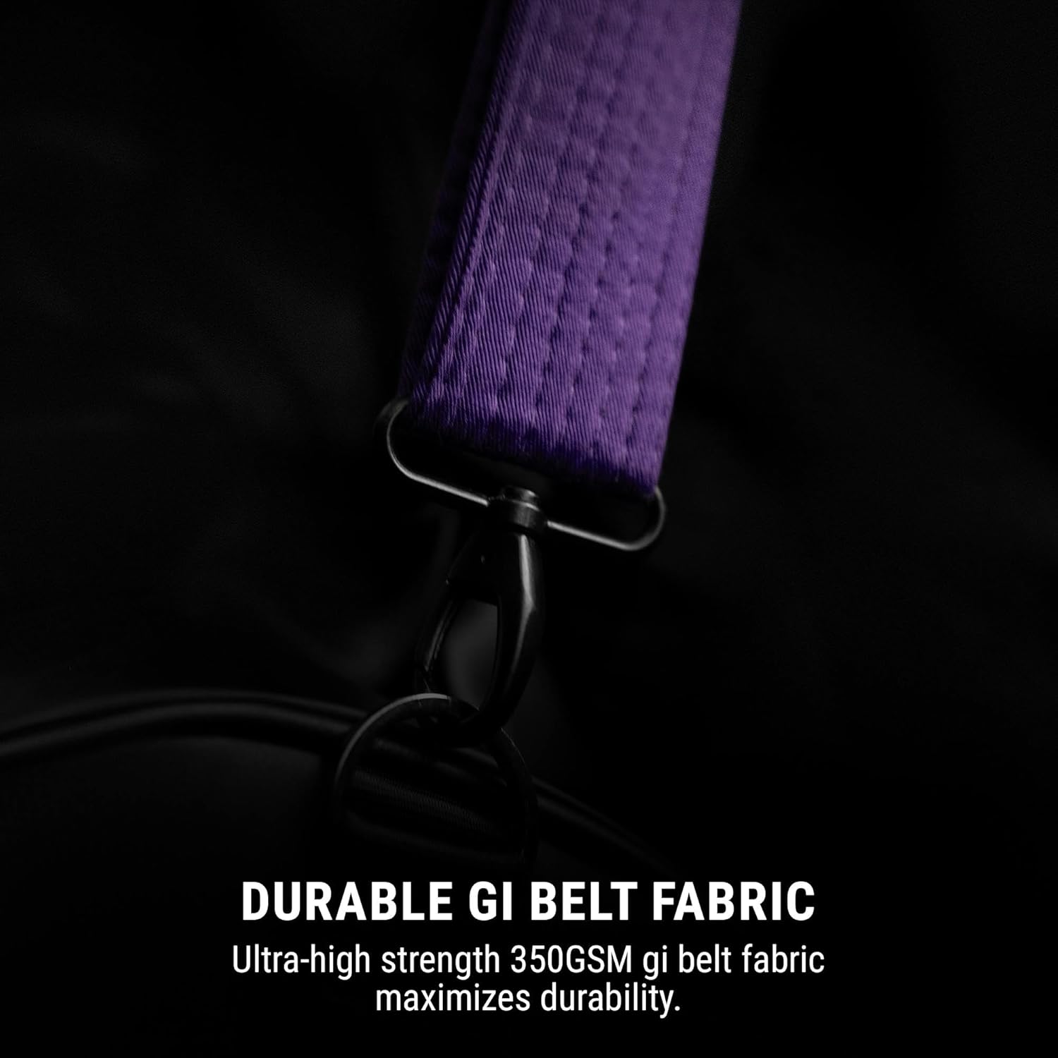 Hayabusa Jiu Jitsu Ranked Duffle Strap - Purple, One - Image 4