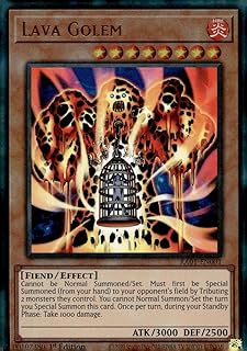 Lava Golem (PUR) - RA01-EN001 - Prismatic Ultimate Rare - 1st Edition