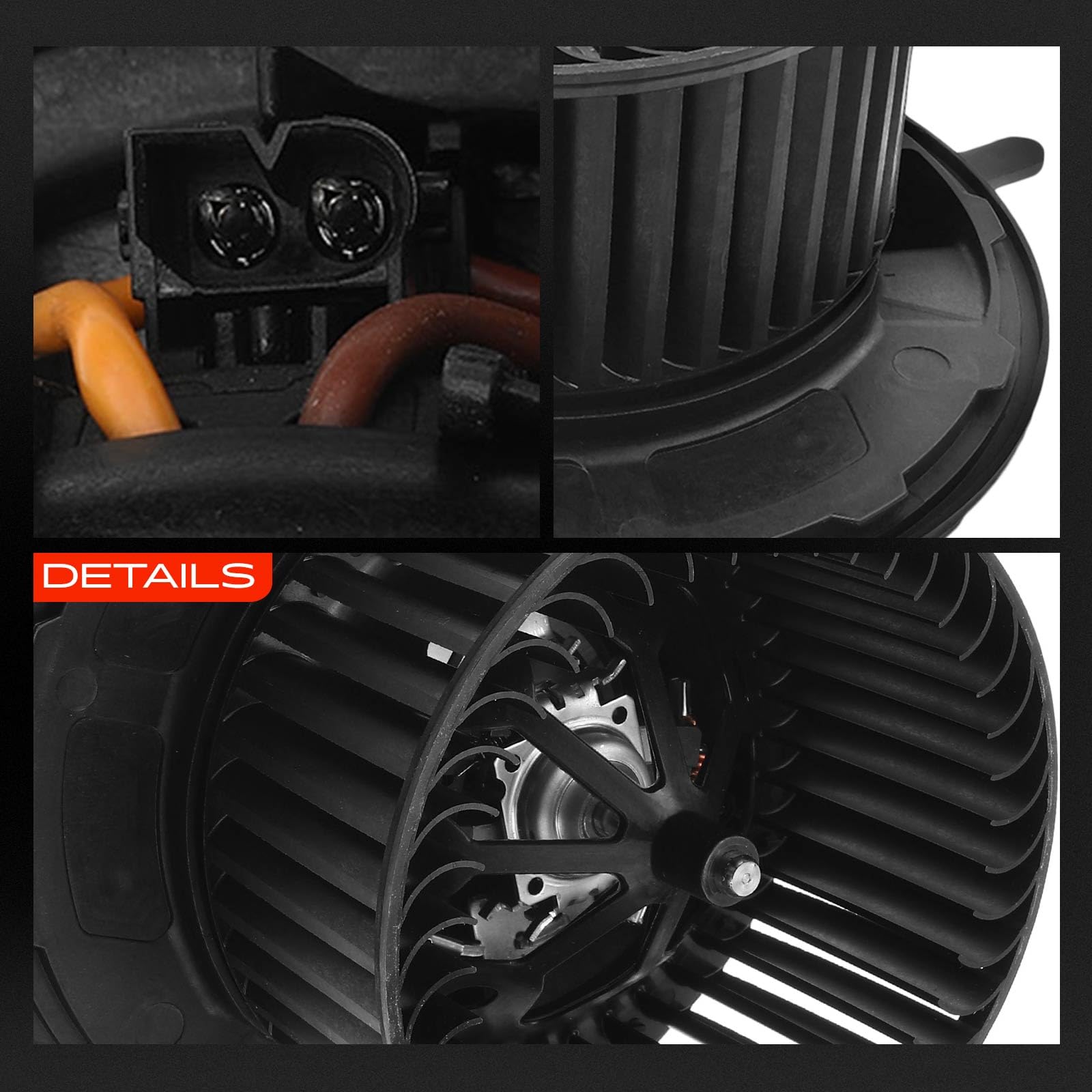 Frankberg Motore del ventilatore Ventilatore del riscaldamento Compatibile con B-Class W245 Classe A W169 Replace# 104982