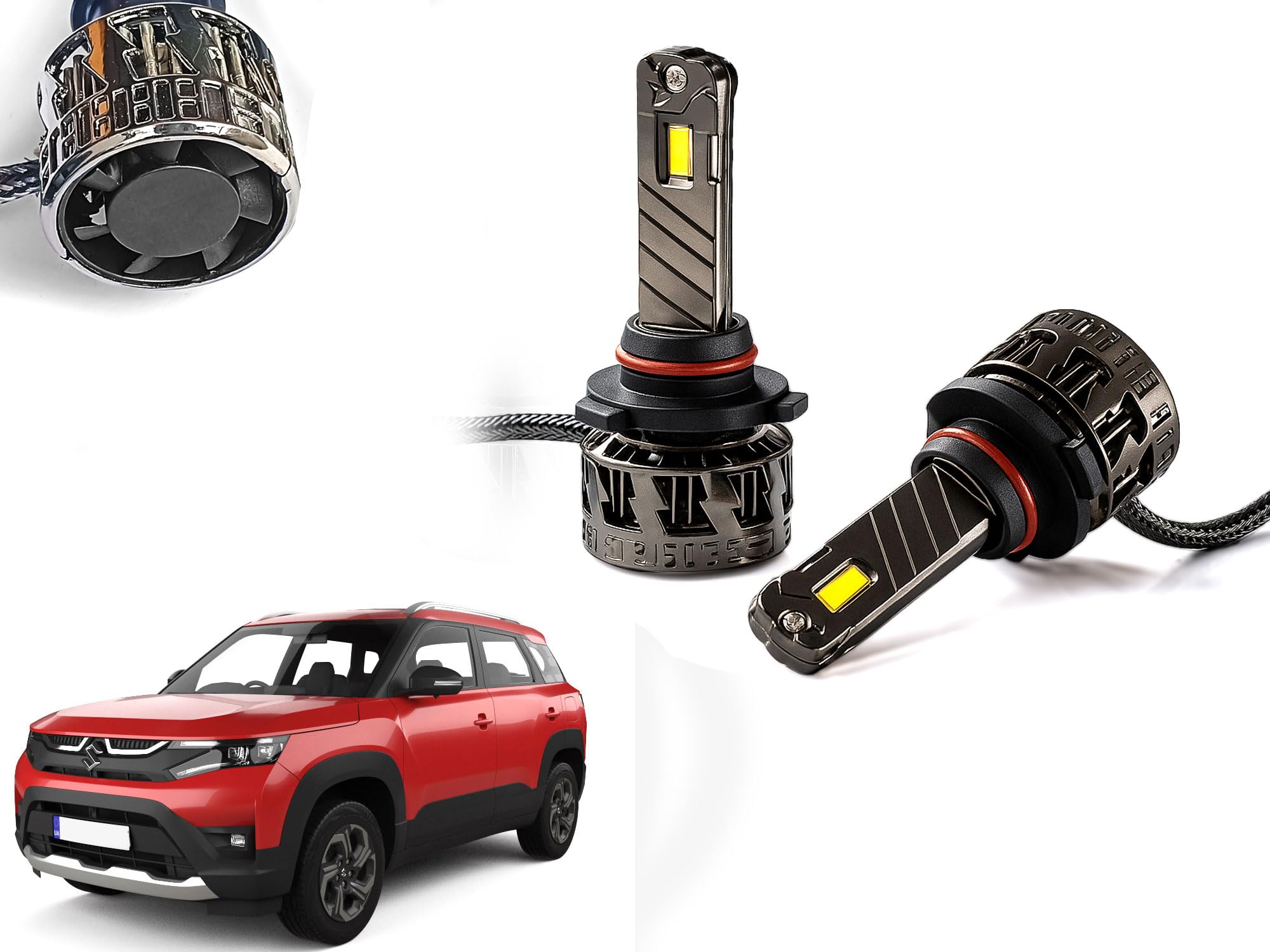 Auto Pearl 9005/HB3 LED Headlight Bulb for Car 220W 14000LM 5800K