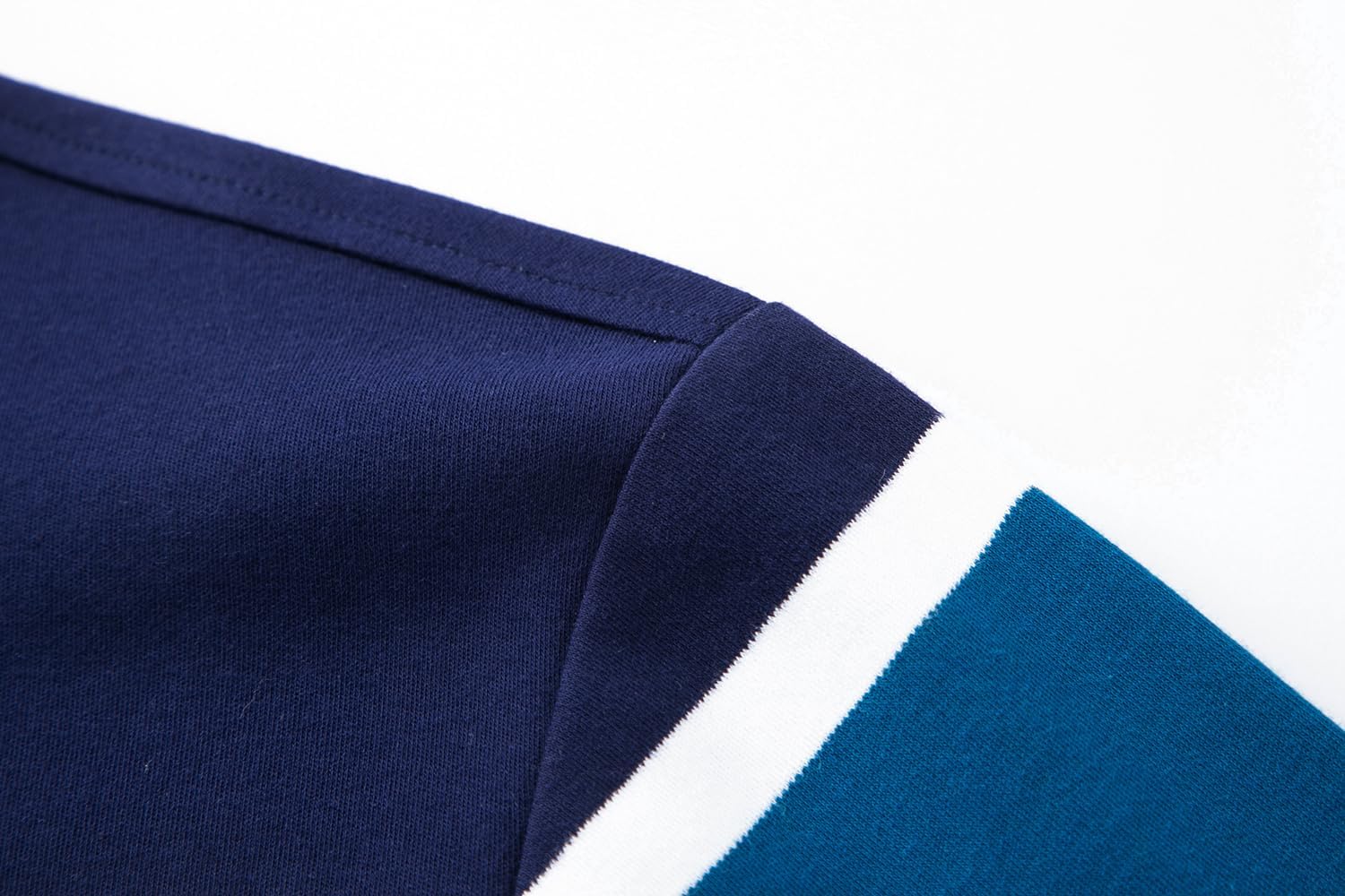 Mens Casual Cotton Striped Long Sleeve Collared T Shirt Polo Shirts