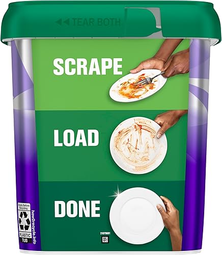 Miniatura 10 de Cascade Platinum Plus Cápsulas para lavavajillas, detergente para lavavajillas, jabón detergente para platos, montaña, 47 unidades