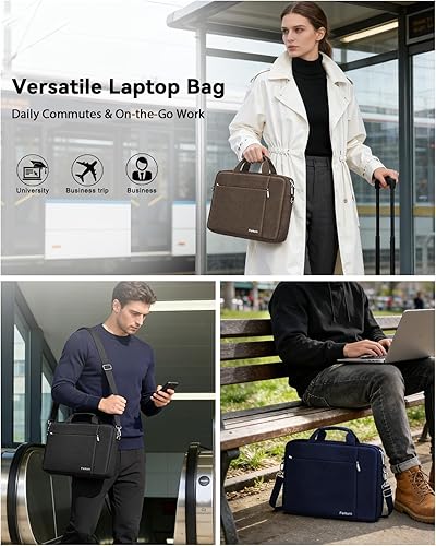 Miniatura 2 de Ferkurn Funda para computadora portátil para mujeres y hombres, compatible con HP Envy Pavilion OmenLG GramMSIDell Inspiron XPSLenovoAcer, maletín