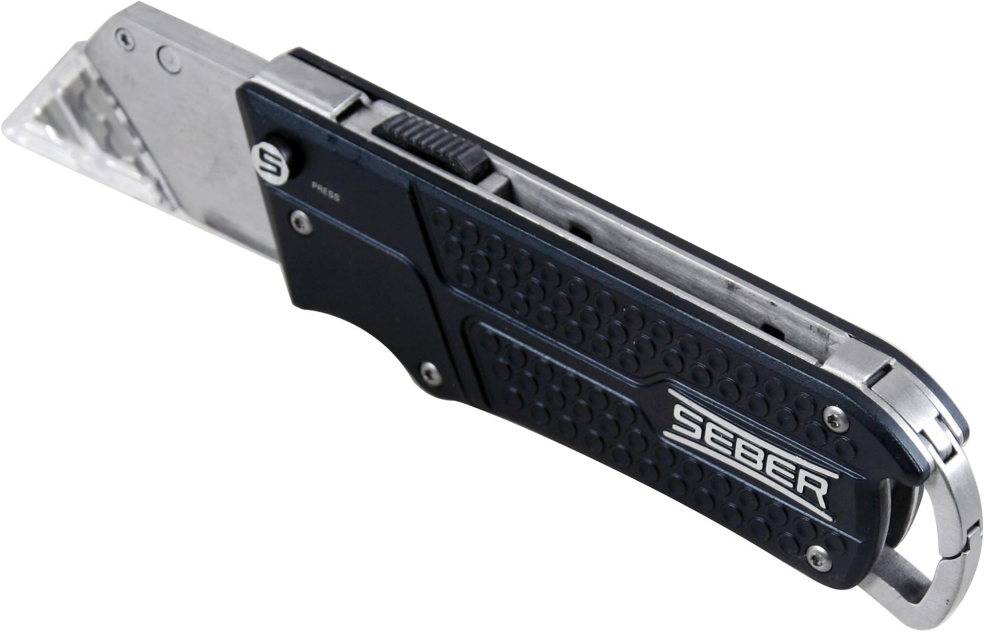 Seber Design Group SL2350CP Slide Utility Knife, Black