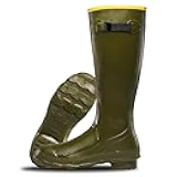 Grange Rubber Hunting & Work Boots for Men - Waterproof ZXT Rubber, with Adjustable Fit Strap, EVA Footbed, and Slip-Resistant Outsole