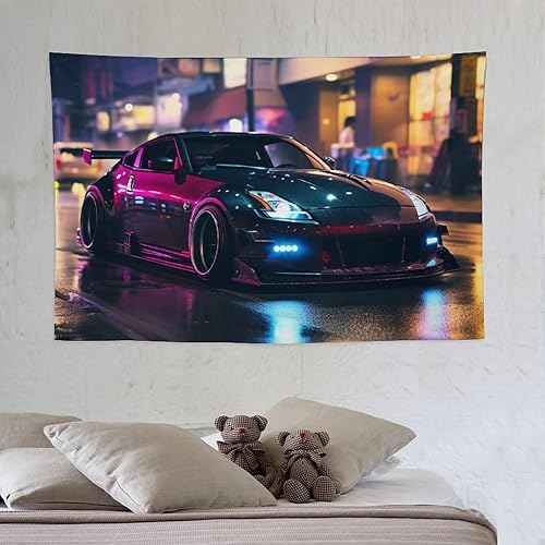 Miniatura 6 de FeoYoed Jdm - Tapiz estético para colgar en la pared, decoración para el hogar, sala de estar, dormitorio, dormitorio, arte de pared, tapiz