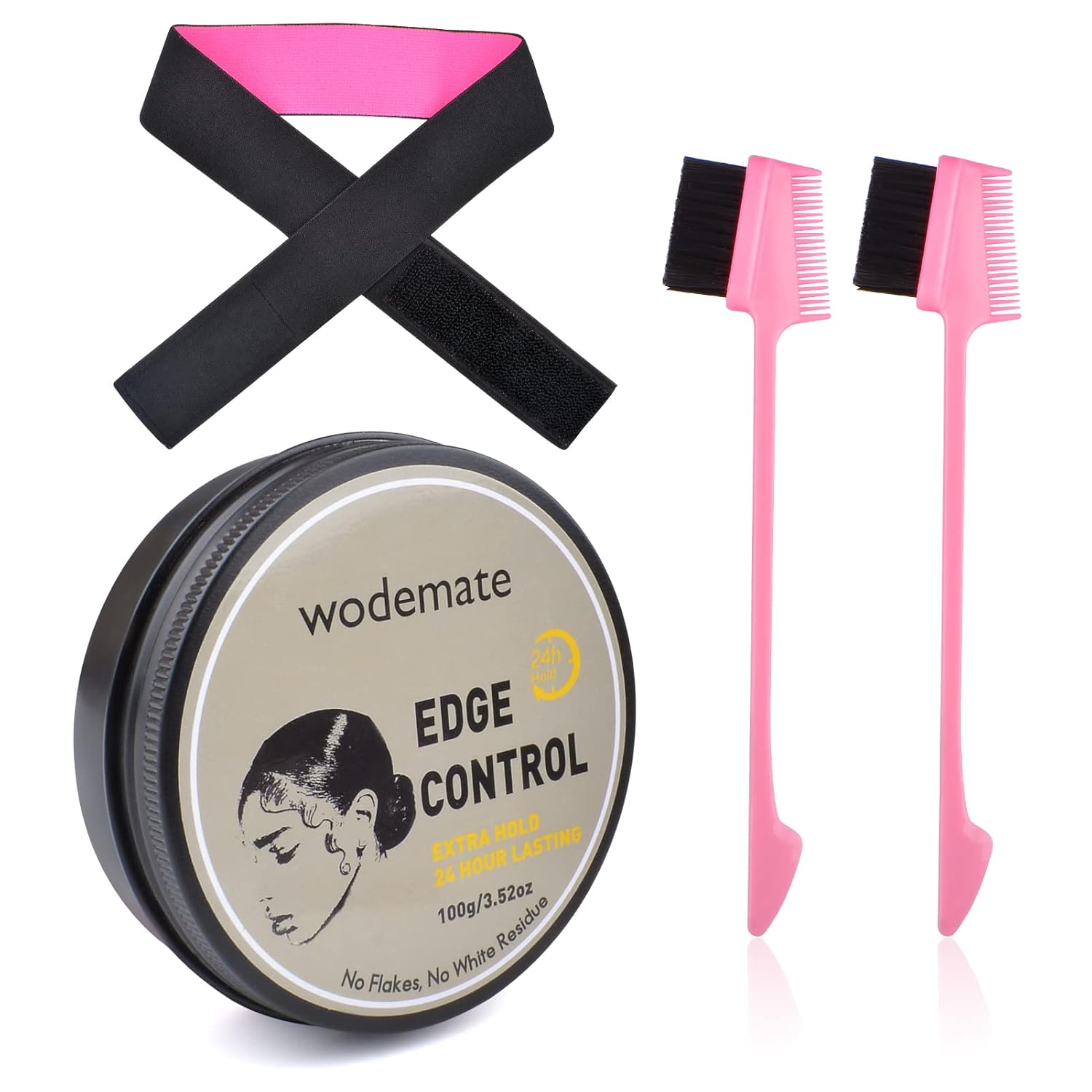 UIIOPJIOM Edge Control Wax for Women Strong Hold Non