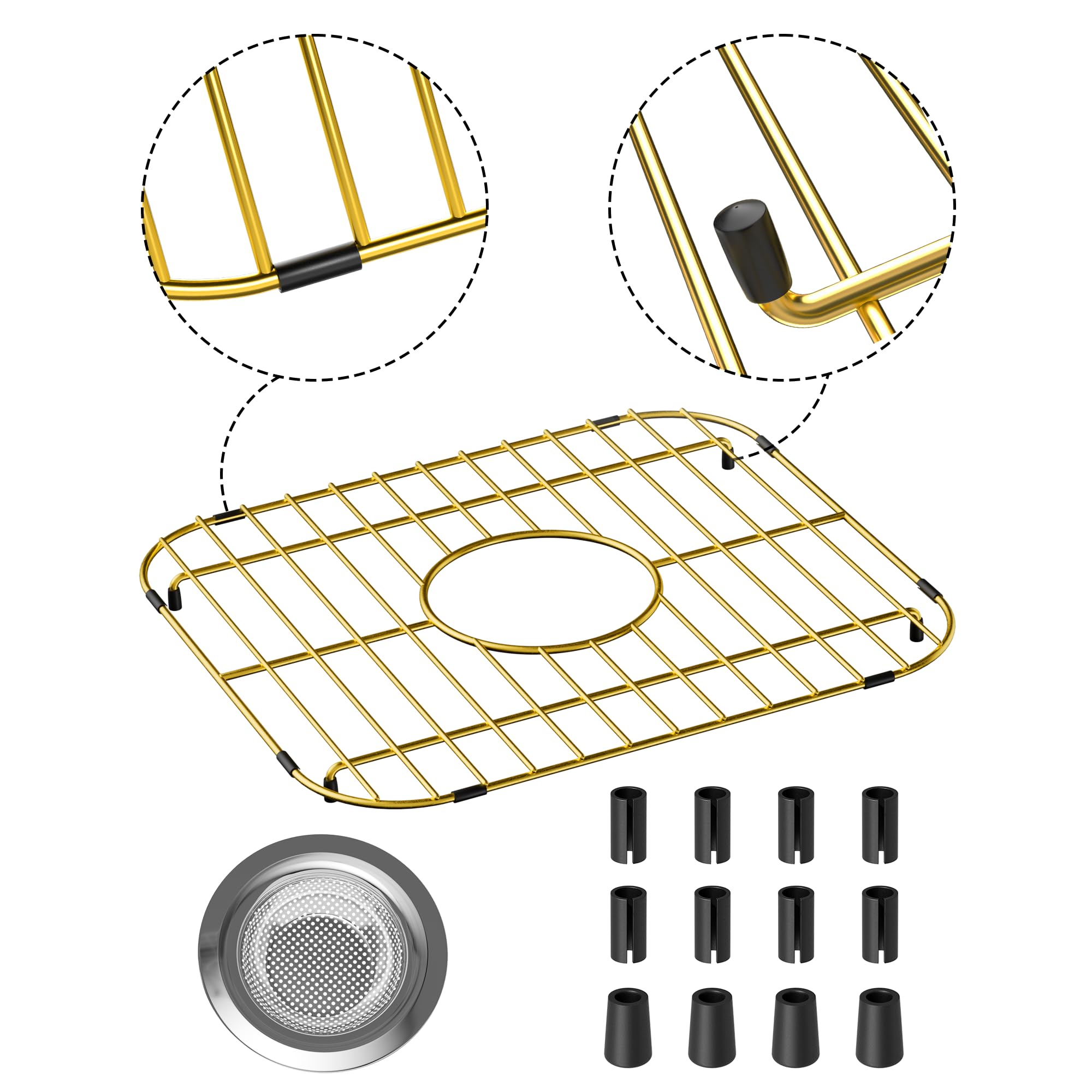 Starstar Sink Protector Stainless Steel Kitchen Sink Bottom Grid, Rack – STARSTAR
