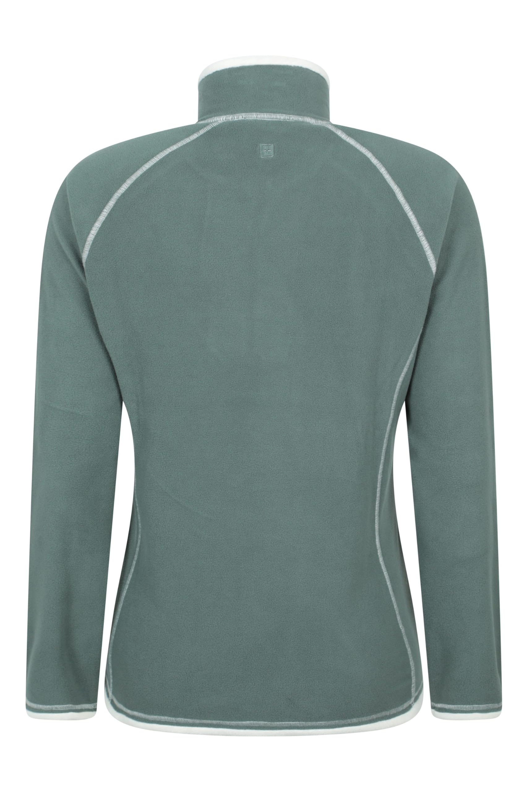 Mountain Warehouse Montana Womens Microfleece Breathable Ladies Sweater, Quick Drying Pullover, Warm Fleece Jacket, Half Zip - Anti-Pill, Lightweight, Purple, Medium — view 6
